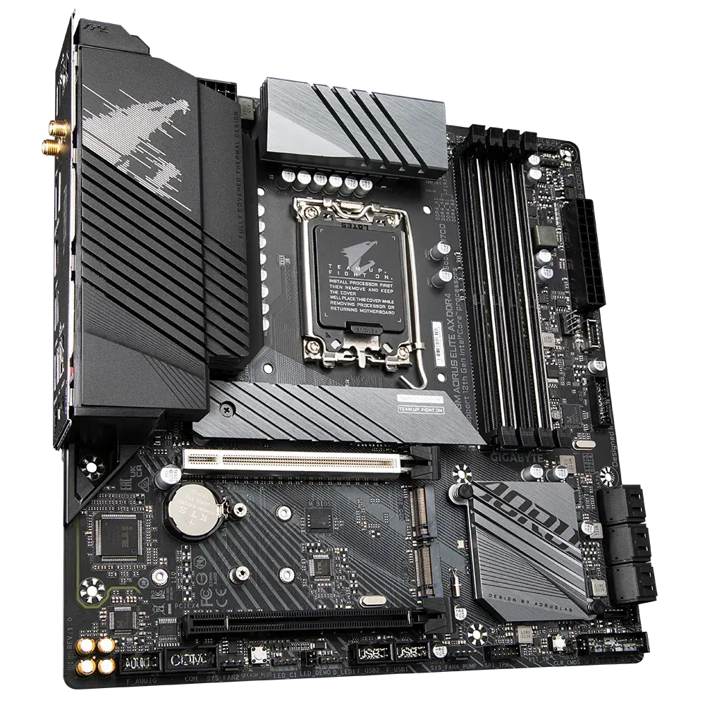 Gigabyte Z690M Aorus Elite AX DDR4 Motherboard  Microcenter India