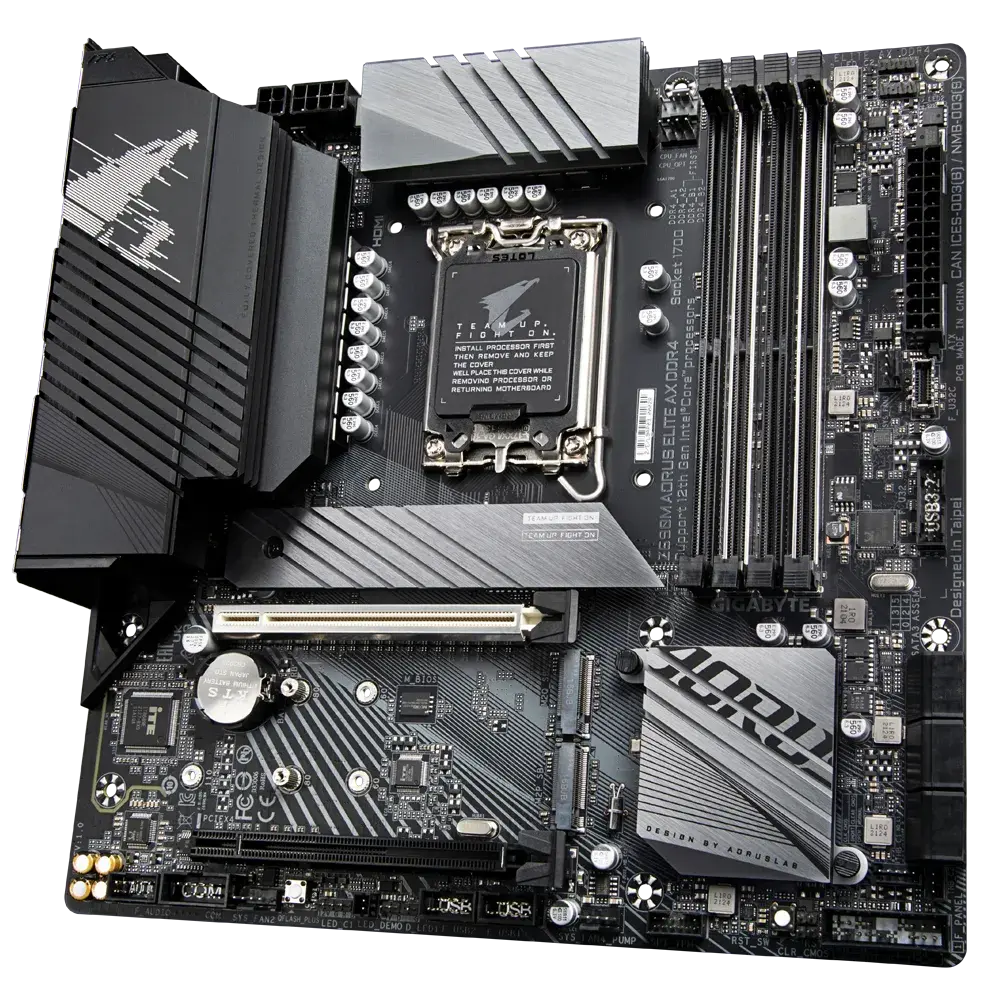 Gigabyte Z690M Aorus Elite AX DDR4 Motherboard  Microcenter India