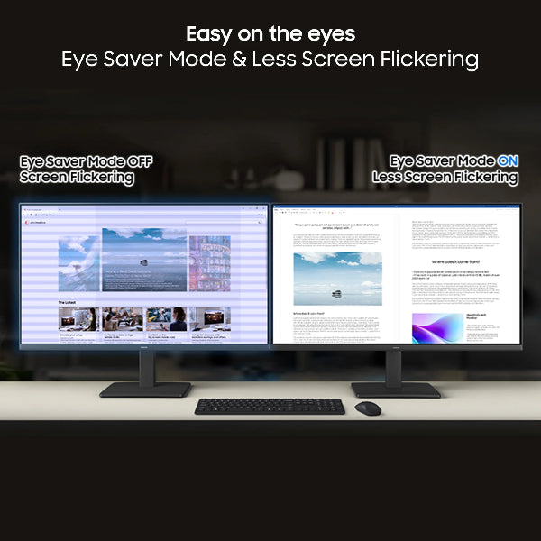 Samsung 22 Inch LS22F320GAWXXL 120Hz Flat Monitor - Microcenter India.