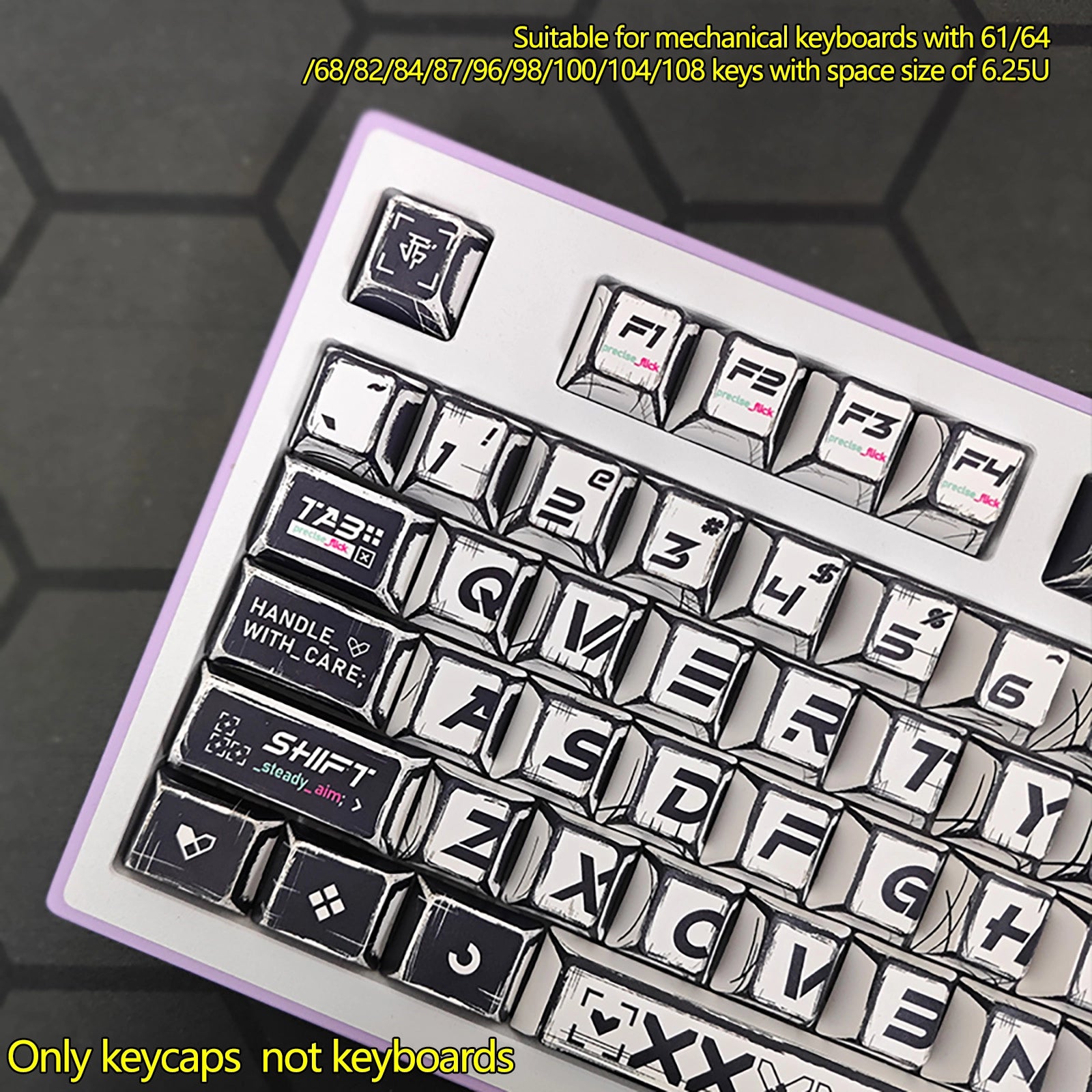Cherry 120 PBT Mechanical Keyboard Keycaps