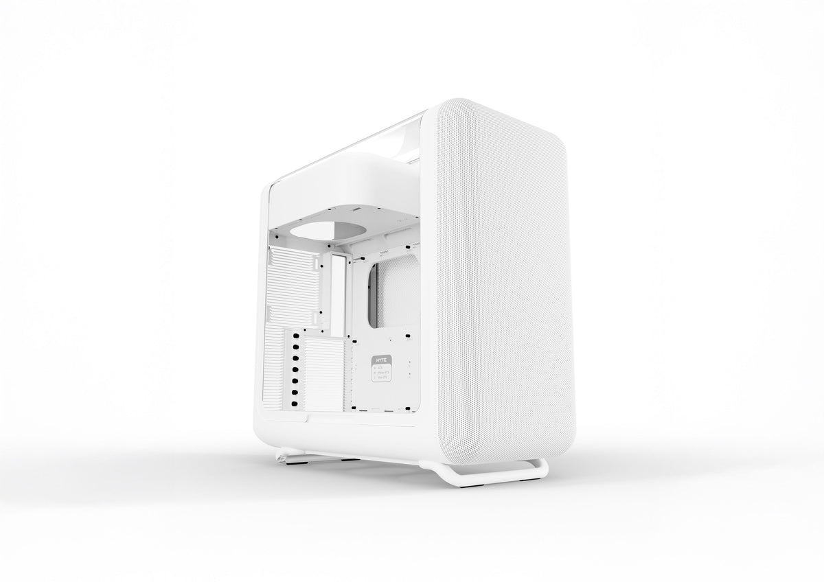 HYTE X50 Snow White acoustic glass ATX mid tower cabinet