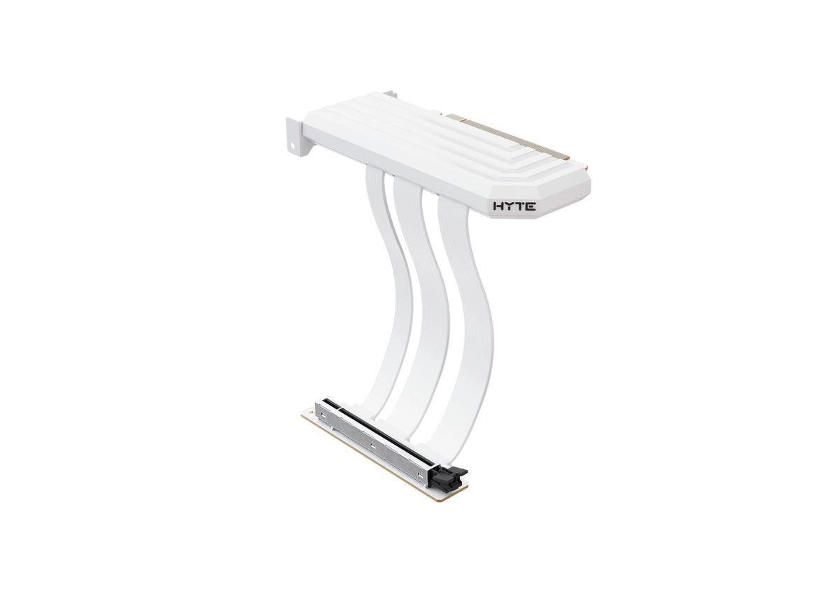 HYTE PCIe 5.0 Hyper Riser Cable 200mm in white