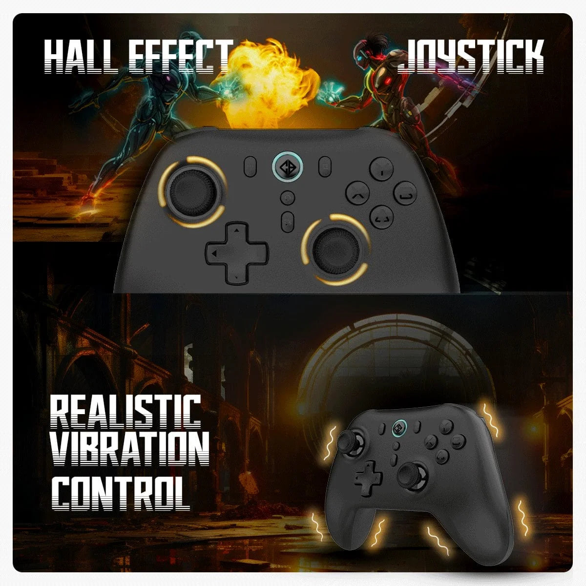 Cosmic Byte Blitz Wireless + Wired Controller  Microcenter India