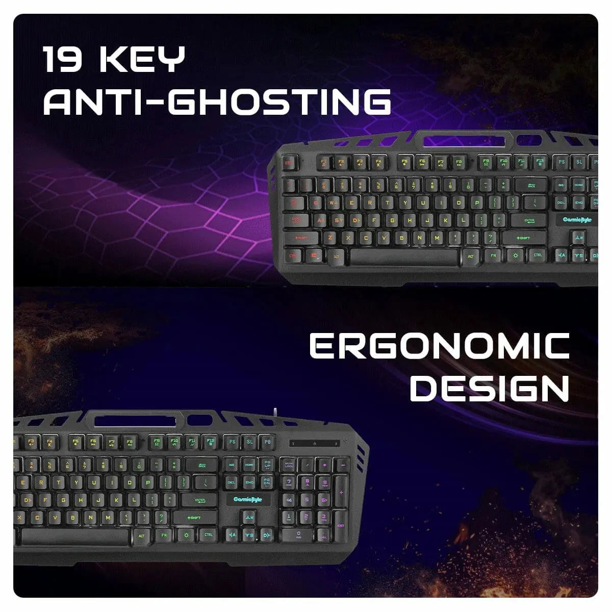 Cosmic Byte DragonFly Gaming Keyboard and Mouse Combo  Microcenter India