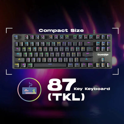 Cosmic Byte Firefly Hot Swappable Keyboard (CB-GK-34)  Microcenter India