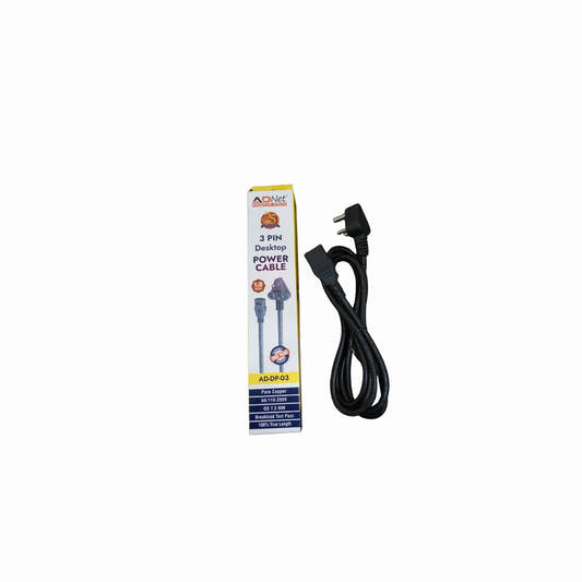 3 Pin Power Cord  Microcenter India
