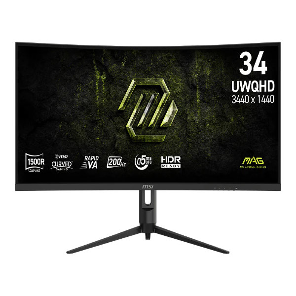 MSI MAG 342CQRF E20 34 Inch Gaming Monitor - Microcenter India.