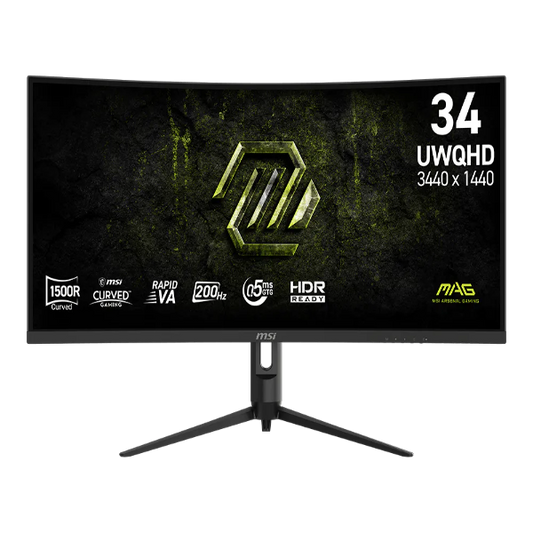 MSI MAG 342CQRF E20 34 Inch Gaming Monitor - Microcenter India.