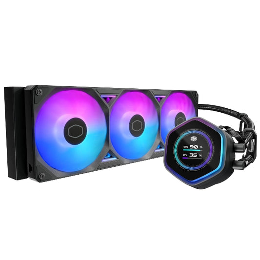 Cooler Master Atmos II 360 VRM Gaming CPU Cooler - Microcenter India.