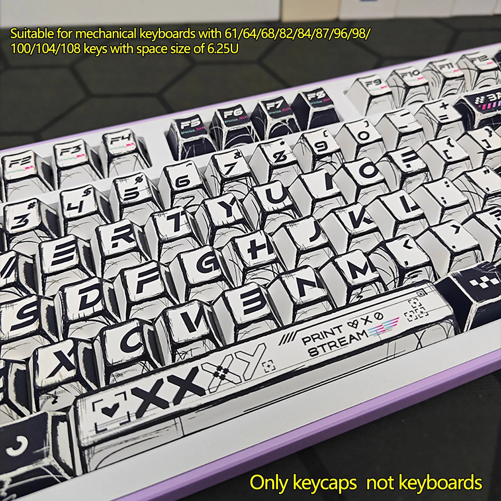 Cherry 120 PBT Mechanical Keyboard Keycaps