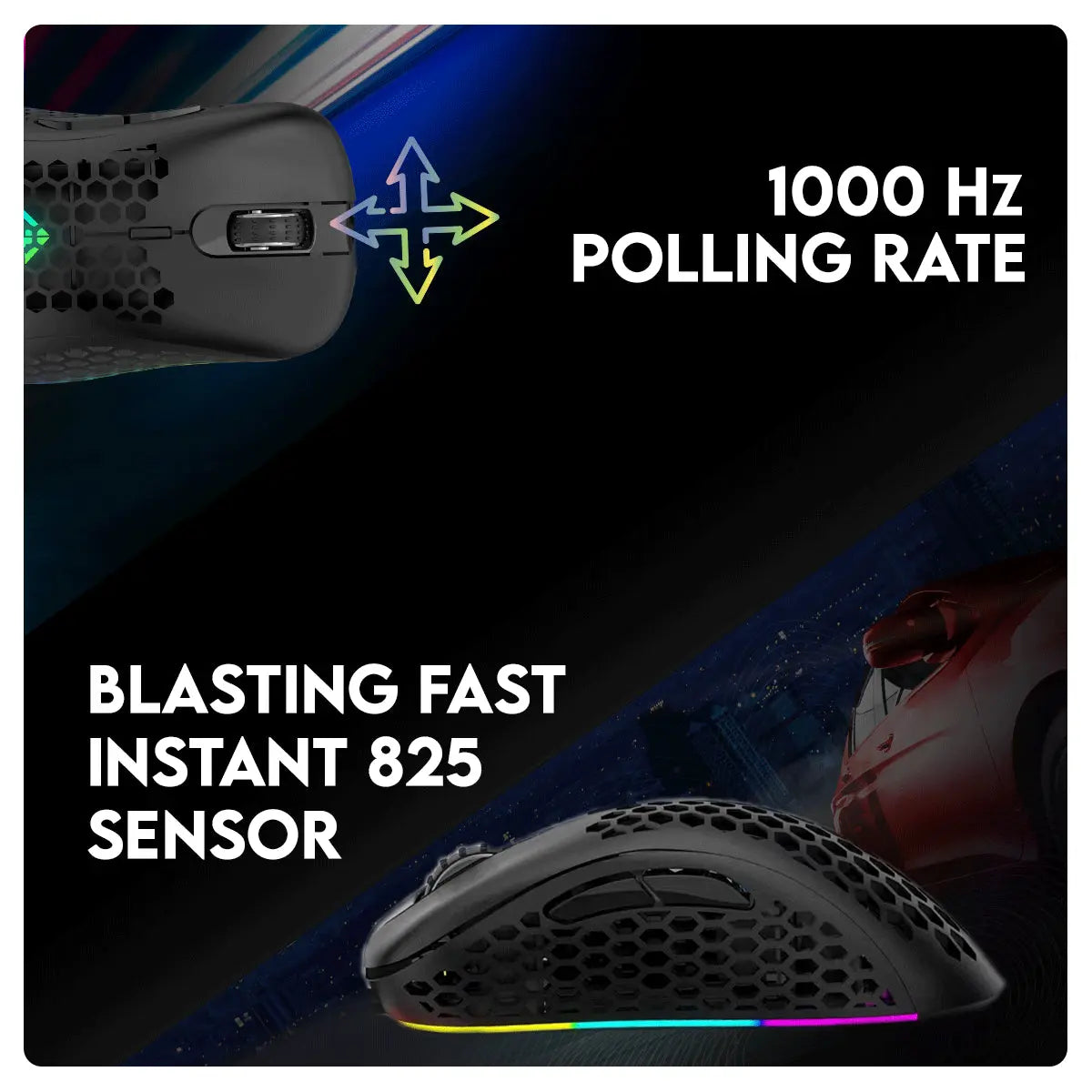 Cosmic Byte Spectrum RGB Wired Gaming Mouse  Microcenter India