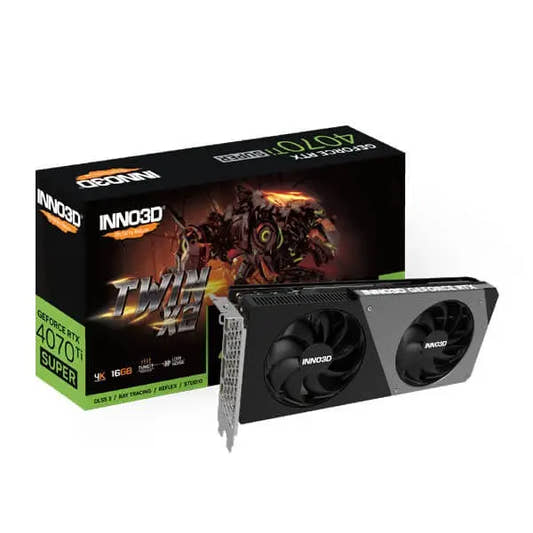 Inno3d RTX 4070 Ti Super Twin X2 16GB Graphics Card  Microcenter India