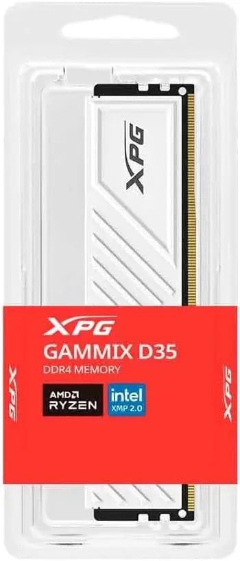 ADATA XPG D35 Gammix 16GB 3200MHz DDR4 Memory White  Microcenter India