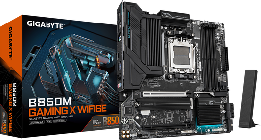 Gigabyte B850M Gaming X WiFi6E Micro ATX motherboard