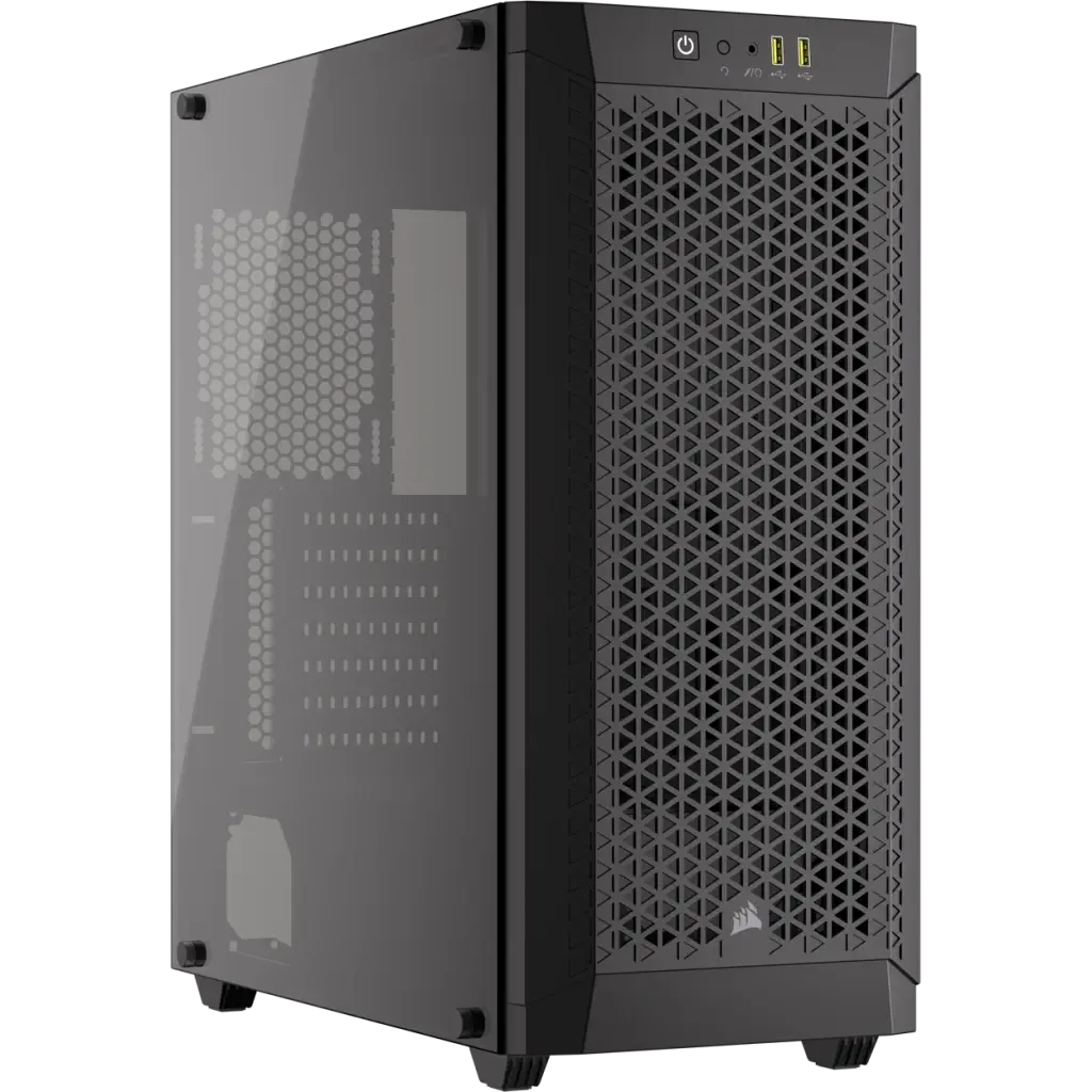 Corsair 480T Airflow TG Mid-Tower Case Black  Microcenter India