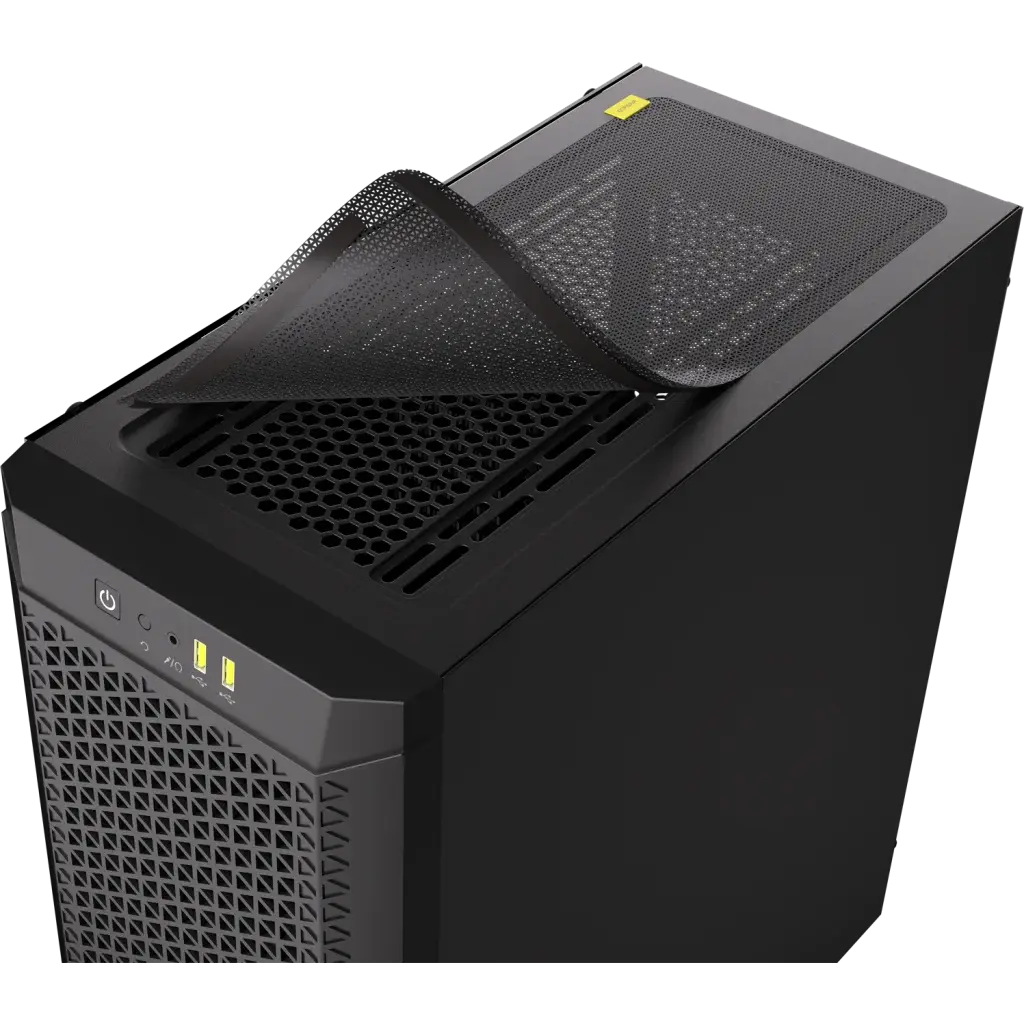Corsair 480T Airflow TG Mid-Tower Case Black  Microcenter India
