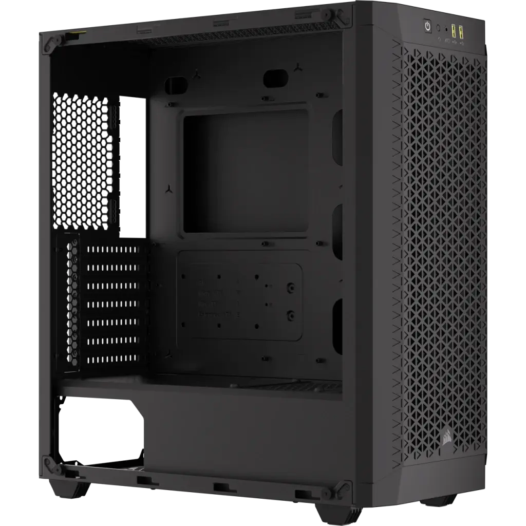 Corsair 480T Airflow TG Mid-Tower Case Black  Microcenter India