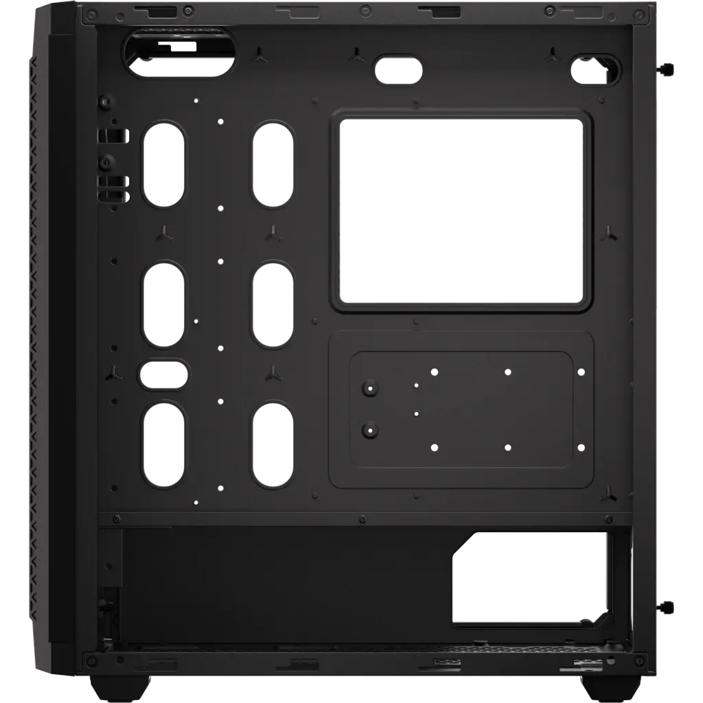 Corsair 480T Airflow TG Mid-Tower Case Black  Microcenter India