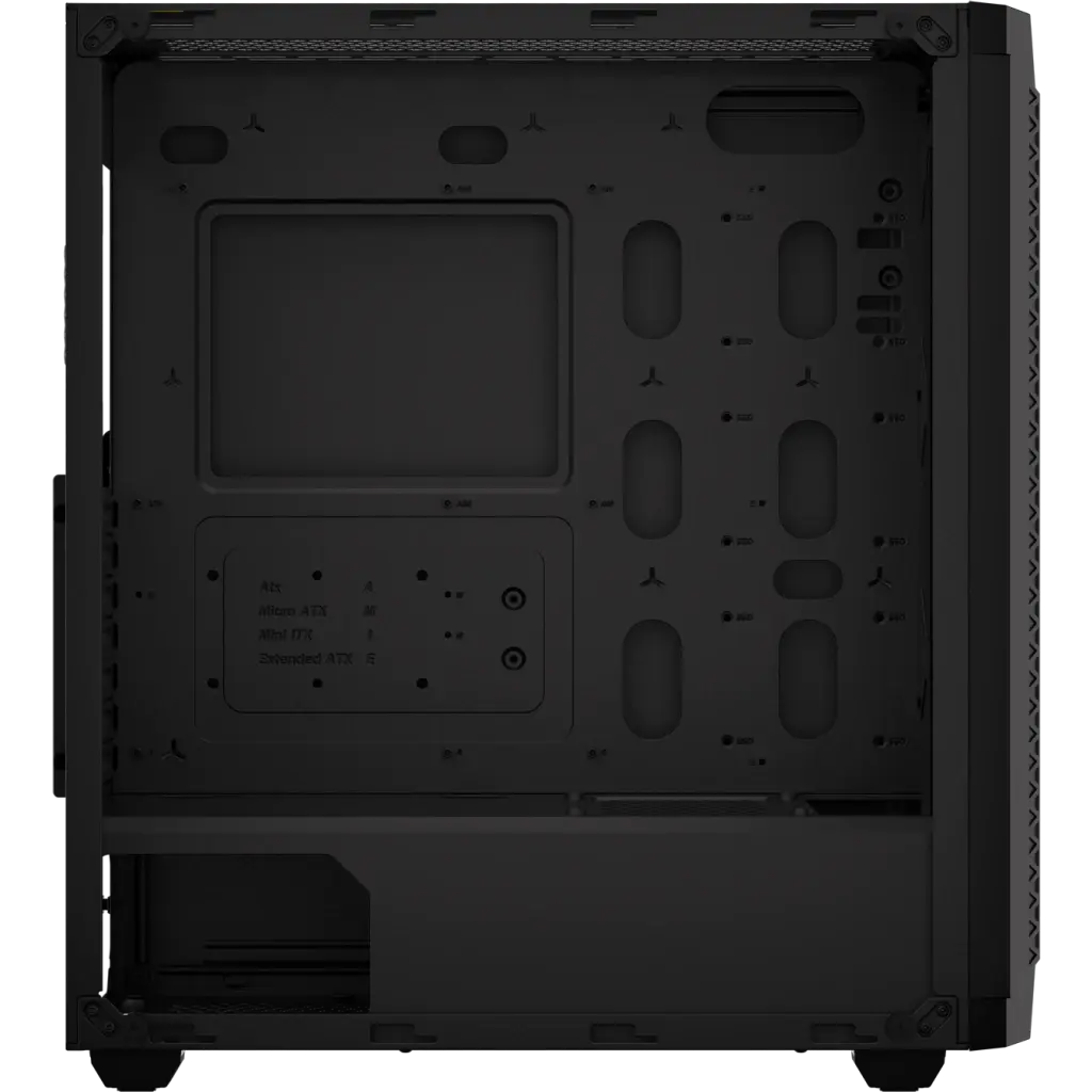Corsair 480T Airflow TG Mid-Tower Case Black  Microcenter India