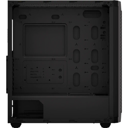 Corsair 480T Airflow TG Mid-Tower Case Black  Microcenter India