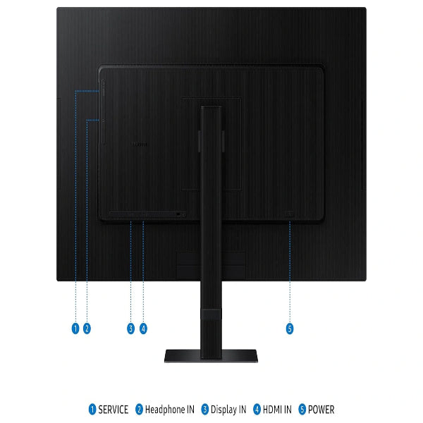 Samsung LS27D700EAWXXI 27" 4K UHD Monitor IPS HDR - Microcenter India.