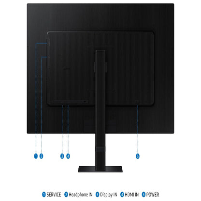 Samsung LS27D700EAWXXI 27" 4K UHD Monitor IPS HDR - Microcenter India.