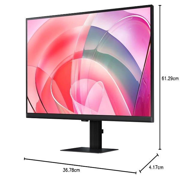 Samsung LS27D700EAWXXI 27" 4K UHD Monitor IPS HDR - Microcenter India.