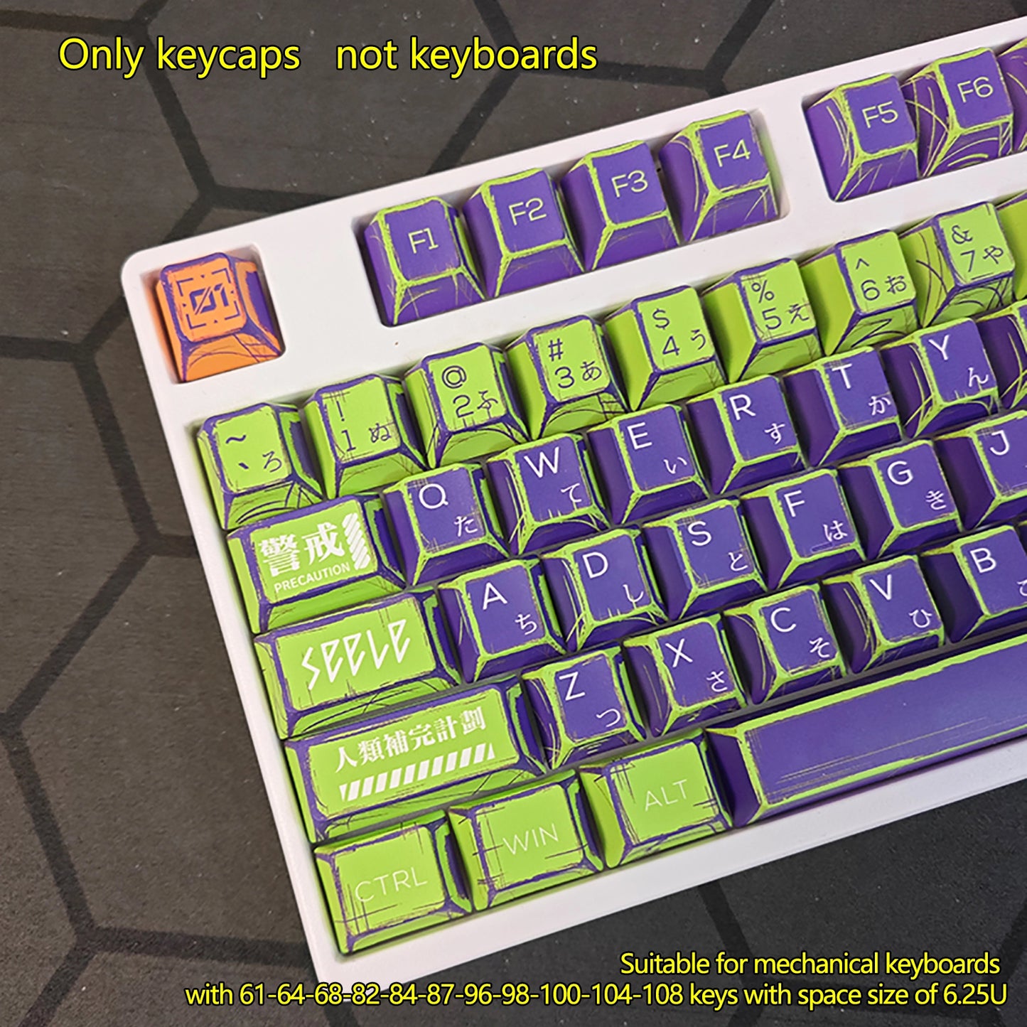 Cherry 116 PBT Mechanical Keyboard keycaps