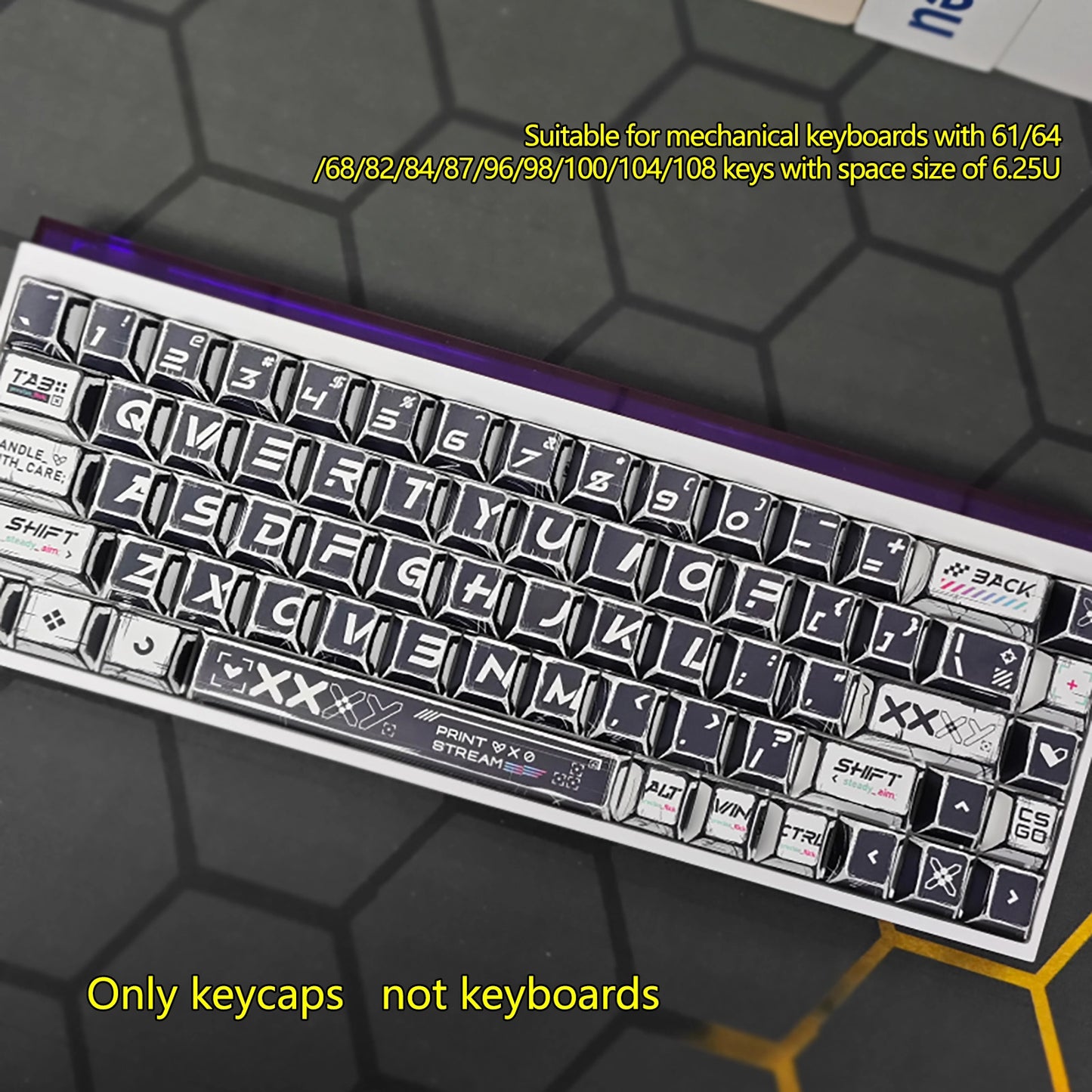 Cherry 119 PBT Mechanical keyboard Keycaps