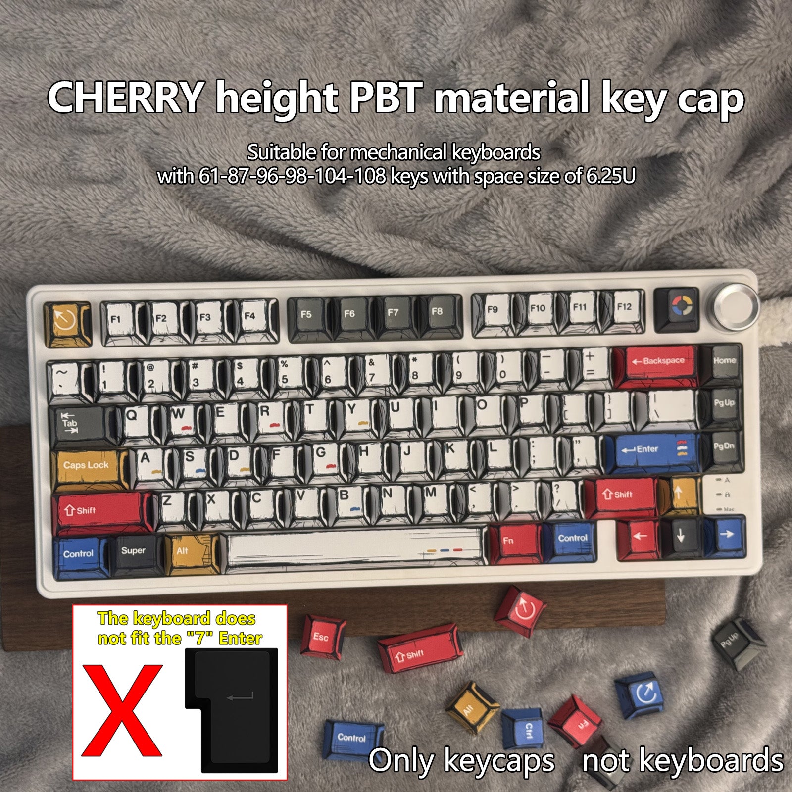 Cherry 111 PBT Mechanical Keyboard Keycaps