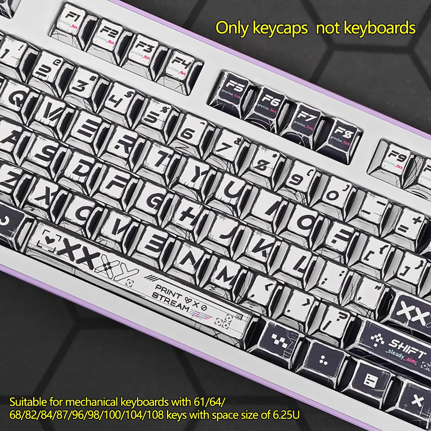 Cherry 120 PBT Mechanical Keyboard Keycaps
