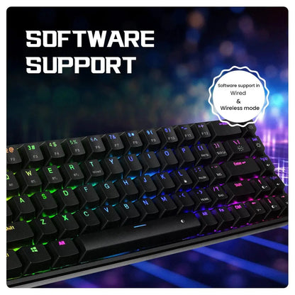 Cosmic Byte Artemis Wireless Mechanical Keyboard (CB-GK-40)  Microcenter India