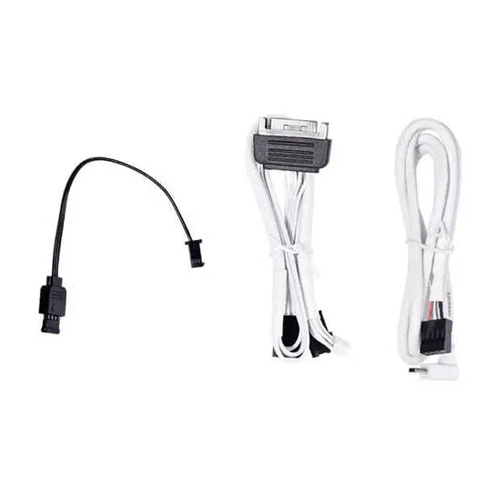 Lian Li Galahad II LCD 360 CPU Liquid Cooler (White)  Microcenter India