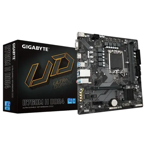 Gigabyte B760M H DDR4 Motherboard  Microcenter India