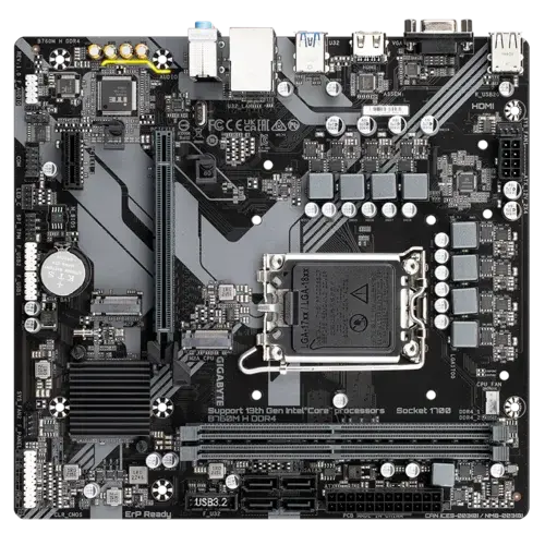 Gigabyte B760M H DDR4 Motherboard  Microcenter India