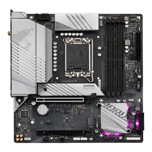 Gigabyte B760M Aorus Elite AX DDR4 Motherboard  Microcenter India