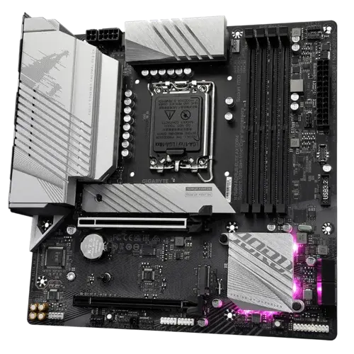 Gigabyte B760M Aorus Elite AX DDR4 Motherboard  Microcenter India