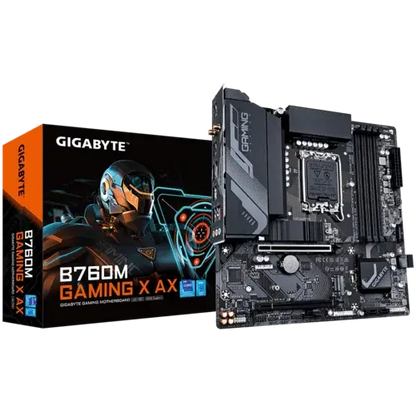 Gigabyte B760M Gaming X AX Motherboard  Microcenter India