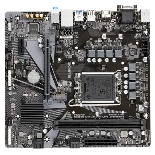Gigabyte H610M H DDR5 Motherboard  Microcenter India