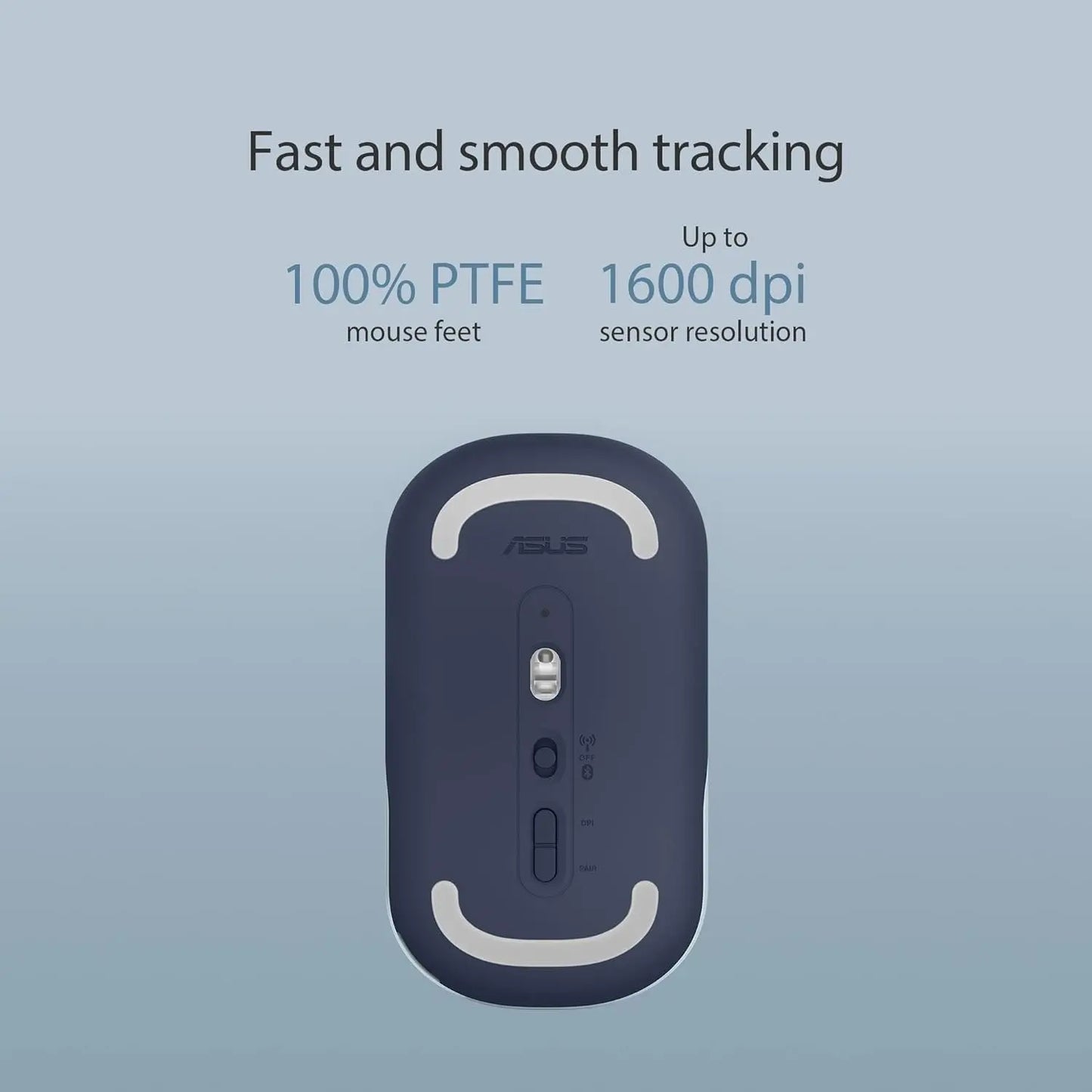 ASUS MD100 Marshmallow Wireless Optical Mouse 