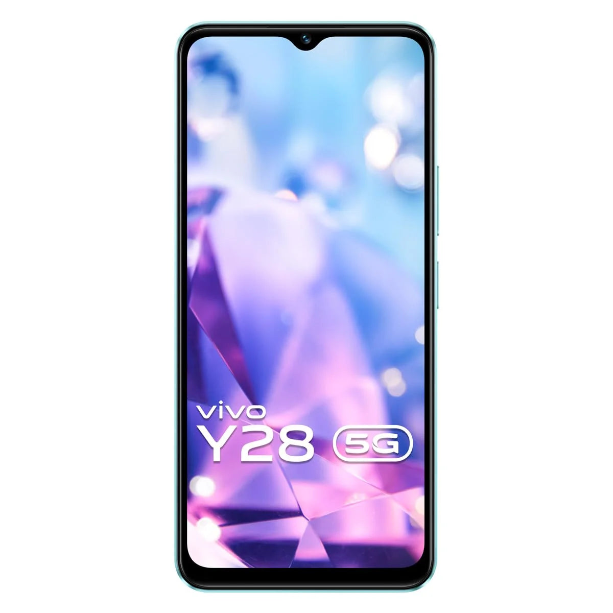 Vivo Y28 5G Glitter Aqua 6GB RAM 128GB Storage  Microcenter India