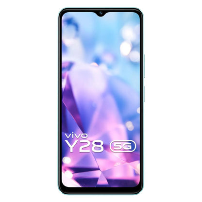 Vivo Y28 5G Glitter Aqua 6GB RAM 128GB Storage  Microcenter India