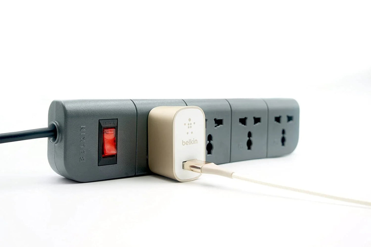 Belkin 4 Socket Surge Protector Extension  Microcenter India