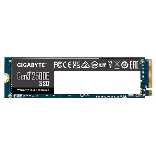 Gigabyte Gen3 NVMe 2500E 1TB M.2 Internal SSD  Microcenter India