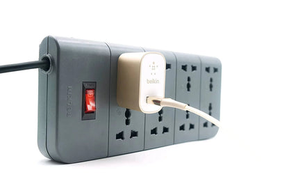 Belkin 8 Socket Surge Protector  Microcenter India