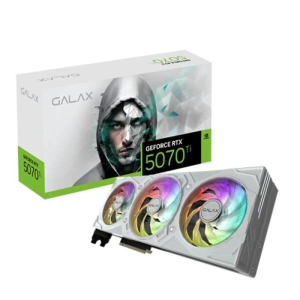 GALAX Geforce RTX 5070 Ti EX Gamer 1 Click OC White 16GB NVIDIA Graphic Card - Microcenter India.