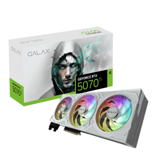 GALAX Geforce RTX 5070 Ti EX Gamer 1 Click OC White 16GB NVIDIA Graphic Card - Microcenter India.