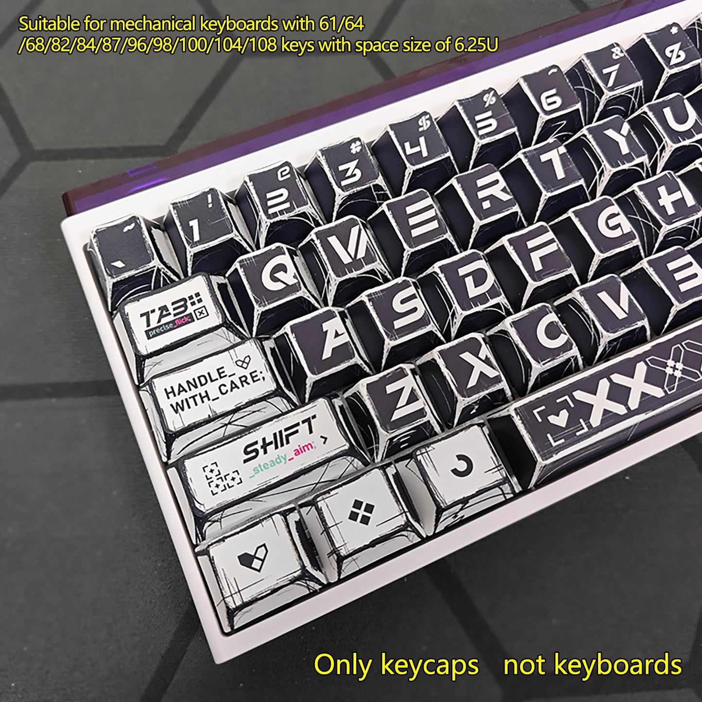 Cherry 119 PBT Mechanical keyboard Keycaps