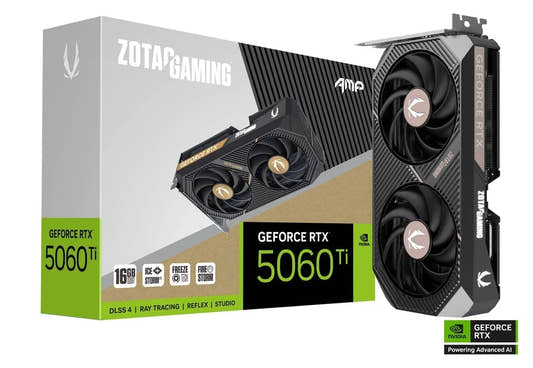 ZOTAC GAMING GeForce RTX 5060 Ti 16GB AMP Graphics Card  Microcenter India