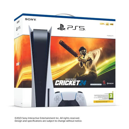 Sony PS5 Console – Cricket 24 Bundle 